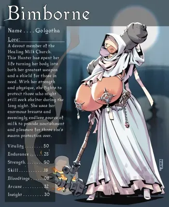 [HexComics] Bimborne -Golgatha- (Bloodborne) manga cover