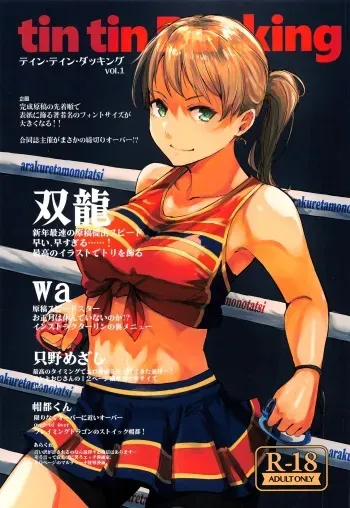 tin tin Ducking manga cover