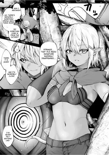The Story of a Dark Elf Being Turned Into a Mess by Hypnosis manga cover