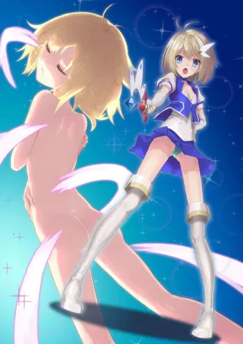 [No Future (Hashine Ranki, Yuugyo)] Mahou Shoujo Prism Shirley Wana ni Ochita Mahou Shoujo ~Owaranai Rinkan Jigoku~ [Sample] manga cover