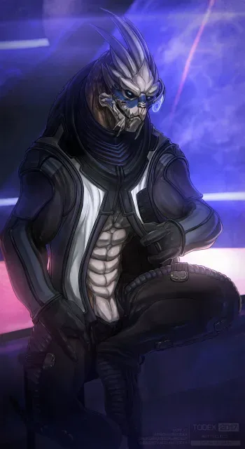 [Todex] Garrus Vakarian (Mass Effect) manga cover