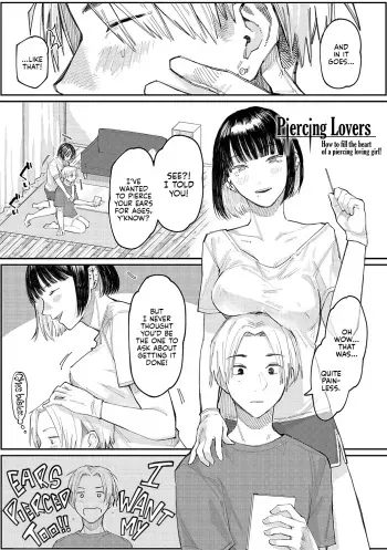 [Higeta] Sashi Ai - Piasu Joshi no Mitashi-kata | Piercing Lovers - How to fill the Heart of a Piercing Loving Girl (High Voltage!) [English] [Kyuume] [Decensored] [Digital] manga cover