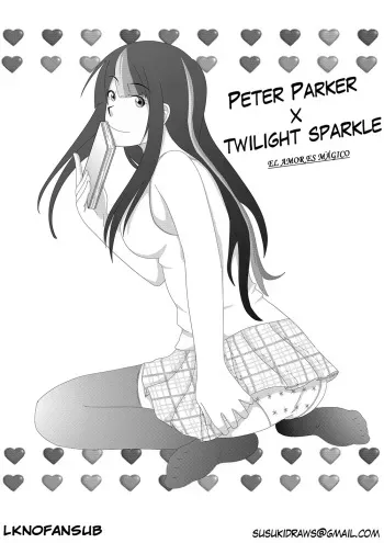 [Susuki] Peter Parker X Twilight Sparkle - Love is Magic | El Amor es Mágico (My Little Pony Friendship Is Magic, Spider-Man) [Spanish] [LKNOFansub] manga cover