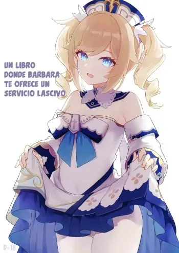 [Wasabi Mochi (Momosawa)] Barbara-chan ga Ecchi na Chiryou o Shite kureru Hon | Un libro donde Barbara te ofrece un servicio lascivo (Genshin Impact) [Spanish] [Inactive Translations] manga cover