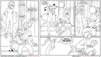 [Incognitymous] The blind boyfriend bandit (Avatar: The Last Airbender) (lines) manga cover