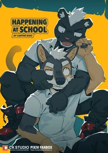 HAPPENING AT SCHOOL manga cover