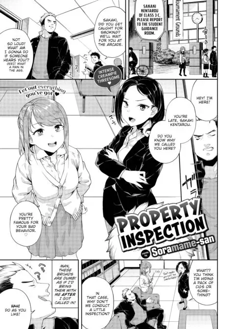 Property Inspection manga cover