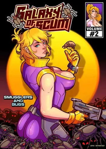 Galaxy of Scum 2 - Smugglers and bugs - French manga cover