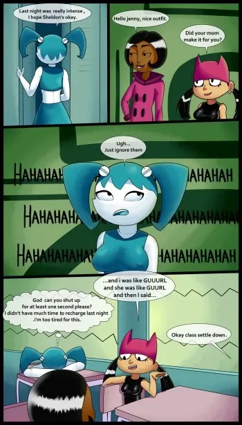 [FLBL] XJ9 Porn Comic 2 (My Life As A Teenage Robot) [Ongoing] manga cover