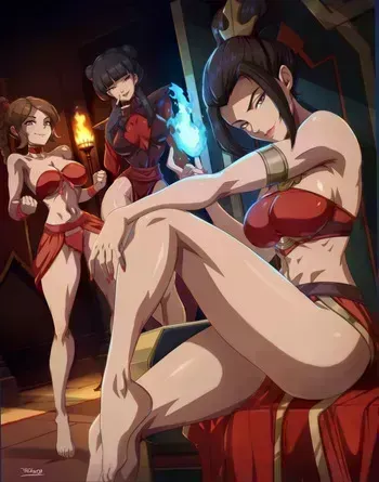 [Felox08] Feel the Burn? (ATLA) manga cover