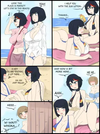 [Zronku] Beach Fun [english] manga cover