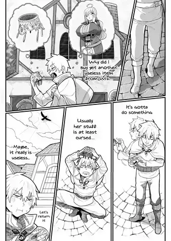 Konosuba: Wiz's possessed Bathtime manga cover