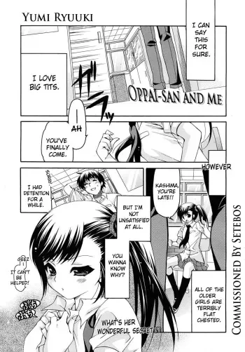 [Ryuuki Yumi] - Oppai-san and Me pt. 1 & 2 - (Bakunyuu) (English) [Brolen & Makasu] manga cover