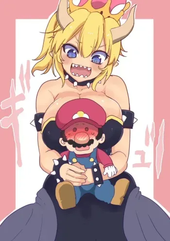 Artist (Cool Kyou Shinja) Bowsette|Mr. Mario's Koopa Queen manga cover