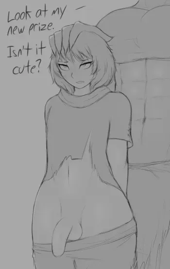 [kierus] Femboy Squire becomes Orc Woman's Toy manga cover