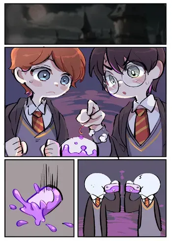 [Butter Bunny] Harry Potter TSF manga cover