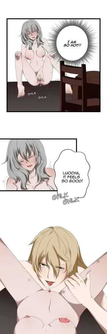 Luocha x Female MC x Blade Part 1 manga cover