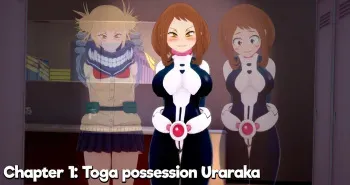 Toga possession Uraraka manga cover