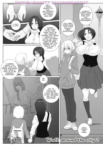 Walk through the city 2 manga cover