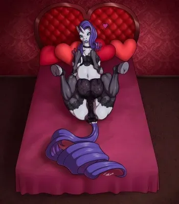 [TobyArt] Rarity's Valentine manga cover