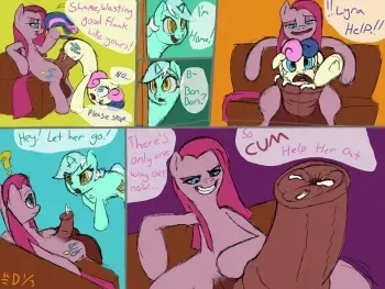 [shdingo] Pinkamena Doubledown (My Little Pony Friendship Is Magic) manga cover