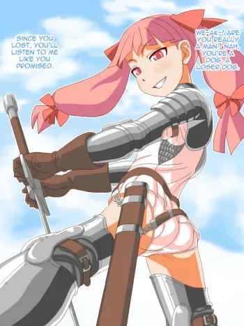 [Akushizu] Onna Kishi o Ahe Raseru | Making the female knight squeal [English] =LWB= manga cover