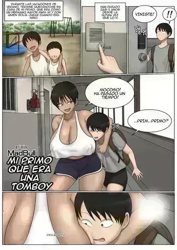 [MadBull] Boi Swi Yeotdeon + Sachon Nuna｜Mi Primo que Era una Tomboy {Spanish} {EbisuTraslade - ACATLLL} manga cover