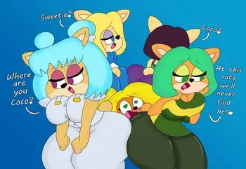 [3BArts] Coco Bandicoot (Crash Bandicoot) manga cover