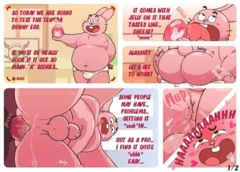 (The Amazing World Of Gumball) Richard's Video Review manga cover