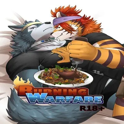 Burning Warfare [Yaoi] [Doujinshi] manga cover