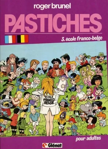 [Roger Brunel] Pastiches 3 - école franco-belge [French] manga cover