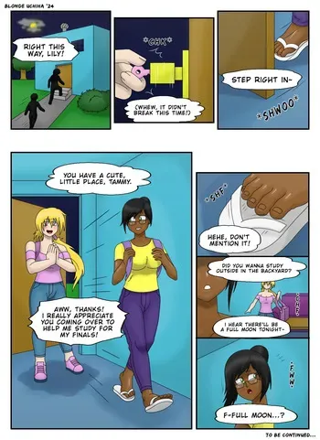 [BlondeUchiha (WolfenUchiha111)] Two Girls Four Paws manga cover