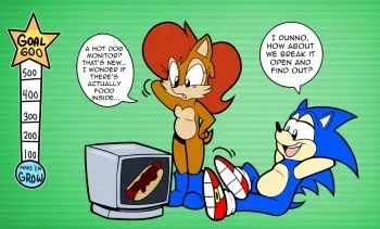 [Floofyboyetime] Sonic & Sally GROWTH DRIVE manga cover