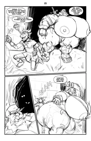 [PaprikaChunk] Ghoran VS. The Ferocious Dragon manga cover