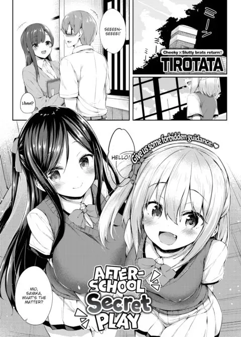After-School Secret Play manga cover