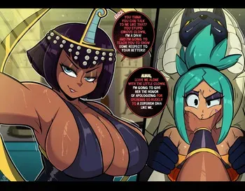 [LordFink] D I V A (Skullgirls) manga cover