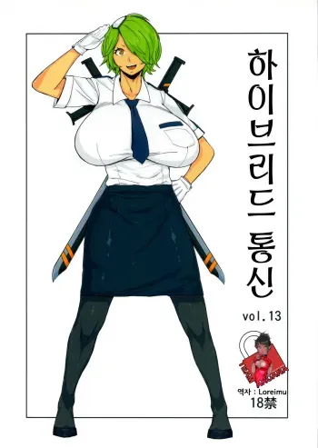 (C83) [Hybrid Jimushitsu (Muronaga Char siu)] Hybrid Tsuushin vol.13 (Shinmai Fukei Kiruko-san) (korean) manga cover