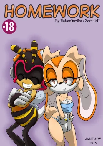 [RaianOnzika (ZerbukII, Cylia-The-Antelope) ] Homework [Complete] manga cover