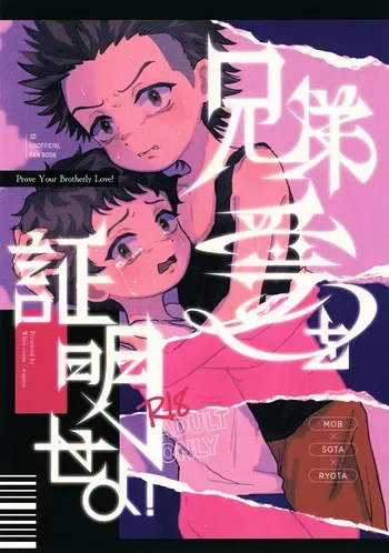 [Shiroi Heya (Wapin)] Kyoudai Ai o Shoumei Seyo | Prove Your Brotherly Love (Slam Dunk) [English] {Chin²} manga cover