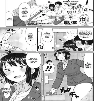 What's Wrong With Liking My Mom? [Original] manga cover