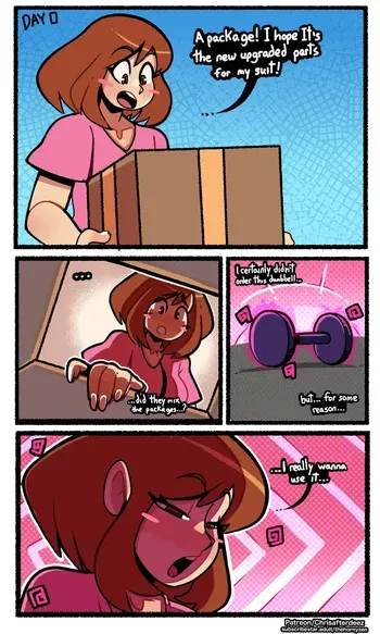 [Thehornyzen] Ochako and the Funny Dumbbell manga cover
