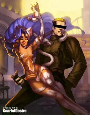 Felicia Rule 63/Genderbend (Darkstalkers) manga cover