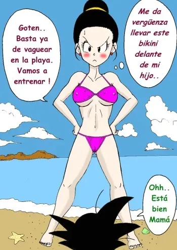 Chichi y Goten Entrenan (Dragon Ball Z) [Spanish] manga cover