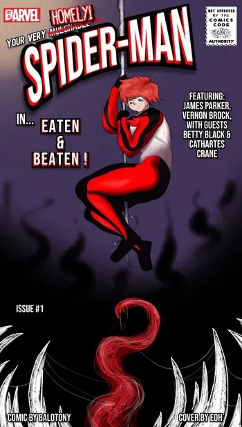 (Balotony) Spiderman: Eaten&Beaten! manga cover