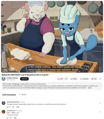 [Matchattea] Cat Mom Kitchen (The Amazing World of Gumball) manga cover