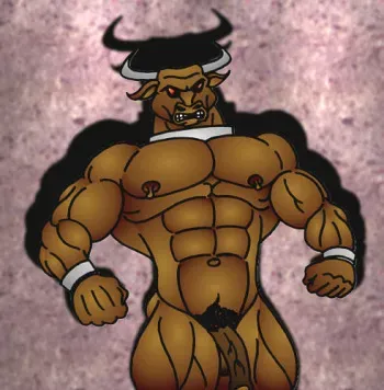 Hercules vs Minotaur (by Cacencst) manga cover