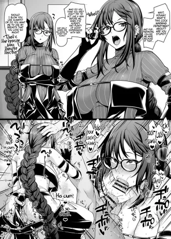 Chaldea Ochinpo Atatamebu Gubijin x Gudao Hen | Chaldea Cock Warming Department Gubijin x Gudao manga cover