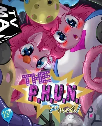 The P.H.U.N. Pack (My little pony) manga cover