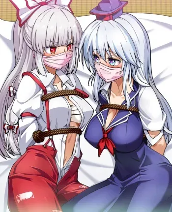 [Kikoka Mizuumi] Mokou to Keine / Youmu to Sakuya / Reimu to Marisa (Touhou Project) manga cover