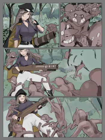 [비비] 一群哥布林 manga cover